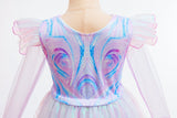 New Wicked Kids Glinda Cosplay Princess Costume Dress For Girls
