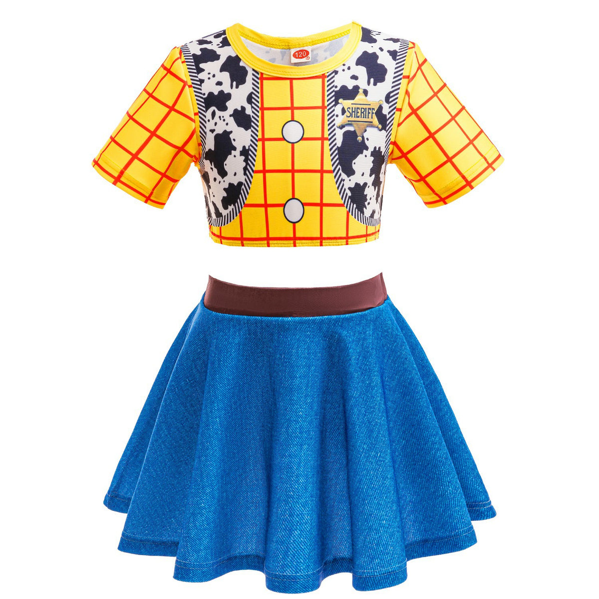 Disney Toy Story Woody Jessie Girl Dress Costume Dresses For Girls