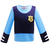 Zootopia 2 Judy Hopps Costume Bunny Officer Set Cosplay For Girls