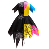 The Nightmare Before Christmas Sally New Girl Costume Dress Cosplay Party Holiday