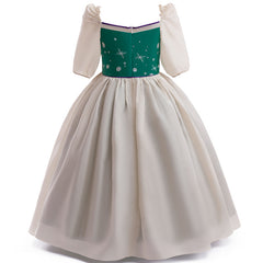 Ariel Princess The Little Mermaid Girls Dress Costume Cosplay Party Holiday Halloween