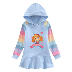 New Girl PAW Patrol Holiday Toddler Princess Costume Dress For Casual Wear Birthday