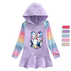Daisy Duck New Girl Dress Party Toddler Princess Costume  For Casual Wear Holiday Birthday