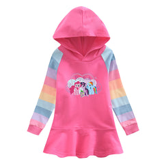 New Girl Party Holiday Toddler Princess Costume My Little Pony Dress For Casual Wear Birthday