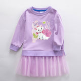 Marie Cat New Girl Party Toddler Princess Costume Mickey Mouse Dress For Casual Wear