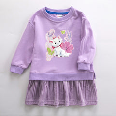 Marie Cat New Girl Party Toddler Princess Costume Mickey Mouse Dress For Casual Wear