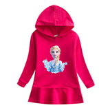 New Girl Dress Elsa Party Toddler Princess Costume Dress For Casual Wear Holiday