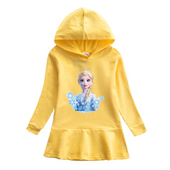 New Girl Dress Elsa Party Toddler Princess Costume Dress For Casual Wear Holiday