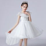 Wedding Dresses Trailing Flower Girl Dress  Birthday Holiday Wedding Dresses Trailing Princess Party