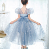 New Girl Elsa Costume Dress For Cosplay Halloween Holiday Party