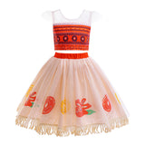 Moana 2 Costume Dresses for Girls Two Pieces Skirt Sets Birthday Party Cosplay Outfits