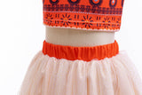 Moana 2 Costume Dresses for Girls Two Pieces Skirt Sets Birthday Party Cosplay Outfits