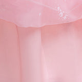 New Girl Cosplay Wicked Glinda Costume Sparkling dress For Toddler Kids Halloween