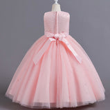 Flower Girl Dress Bow  Wedding Dress Princess Dress Sequins Birthday Costume Party Holiday (Copy) (Copy) (Copy)