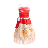 Moana 2 Adventure Costume Dresses Kids Cosplay For Girls