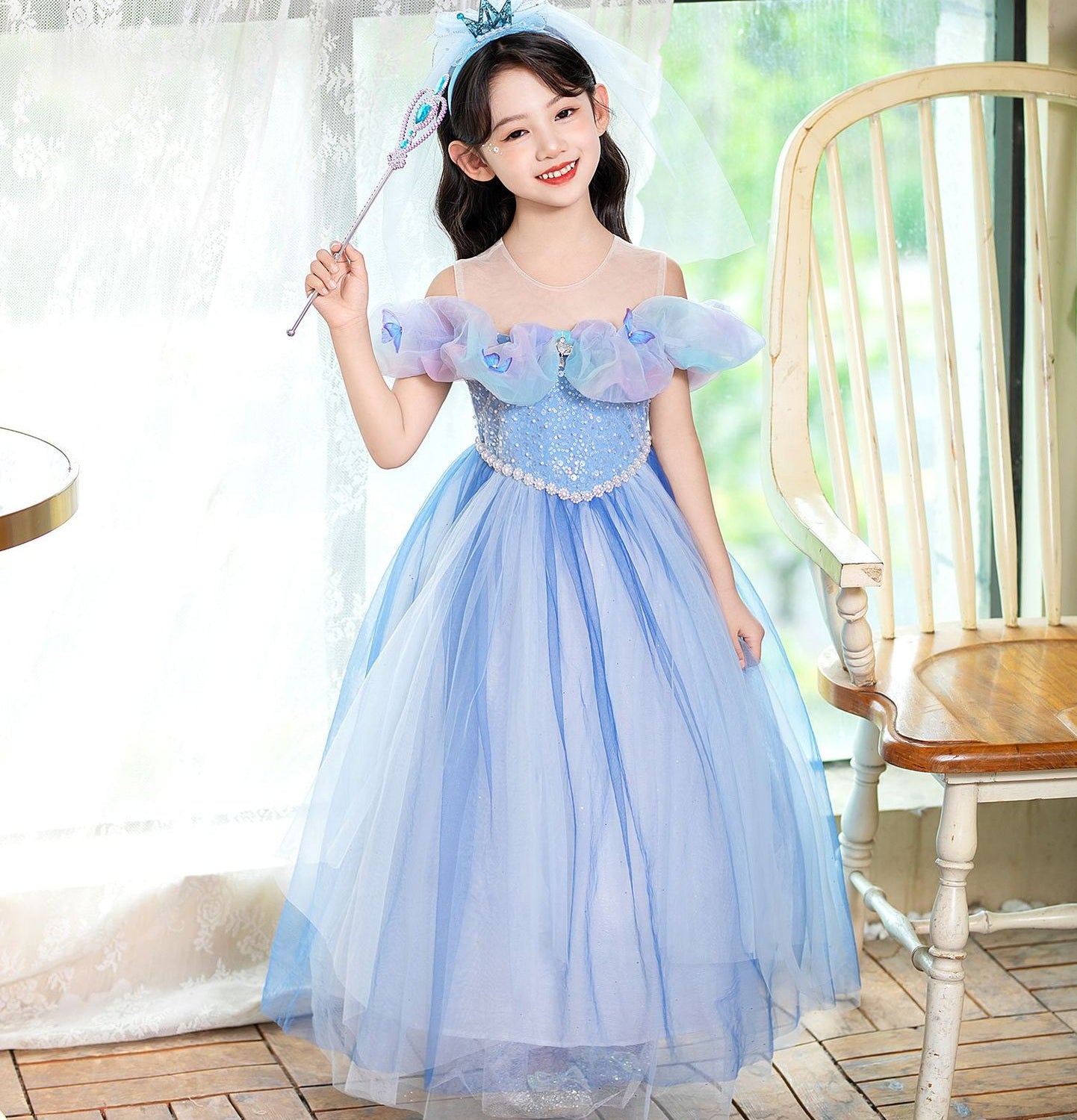 princess elsa dress frozen 2 Life-Size Cardboard Cutout of Elsa Epilogue Gown Frozen 2