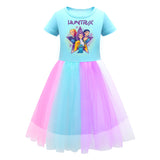 KPop Demon Hunters Rumi Zoey Costume Cosplay Girl Dresses Princess Dresses Star Holiday