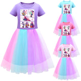 KPop Demon Hunters Rumi Zoey Costume Cosplay Girl Dresses Princess Dresses Party Holiday
