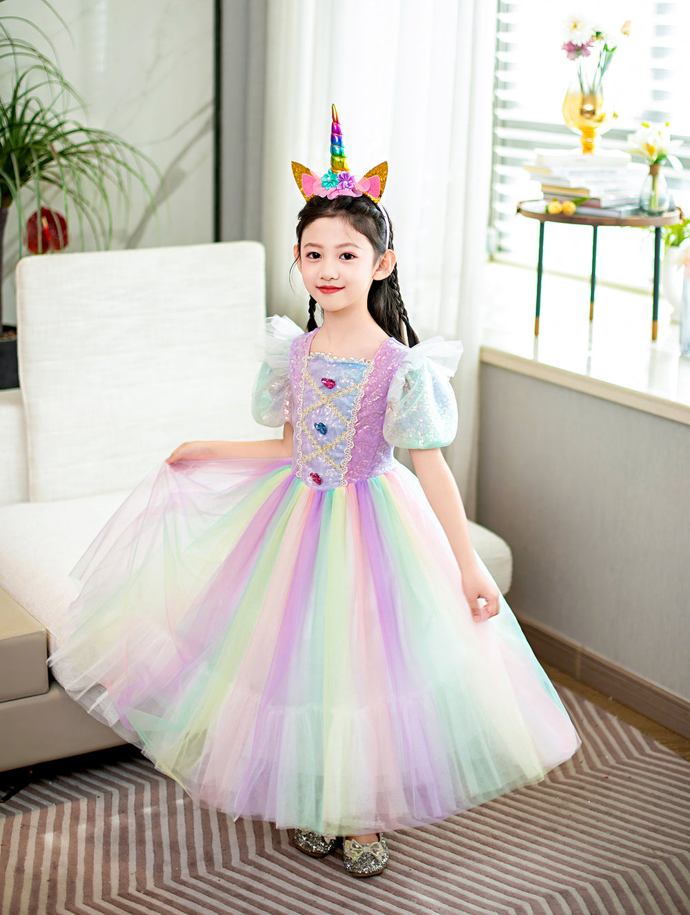 Girl Unicorn Dress
