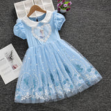 Elsa New Girl Dress Toddler Princess Costume For Casual Wear Party Holiday Birthday