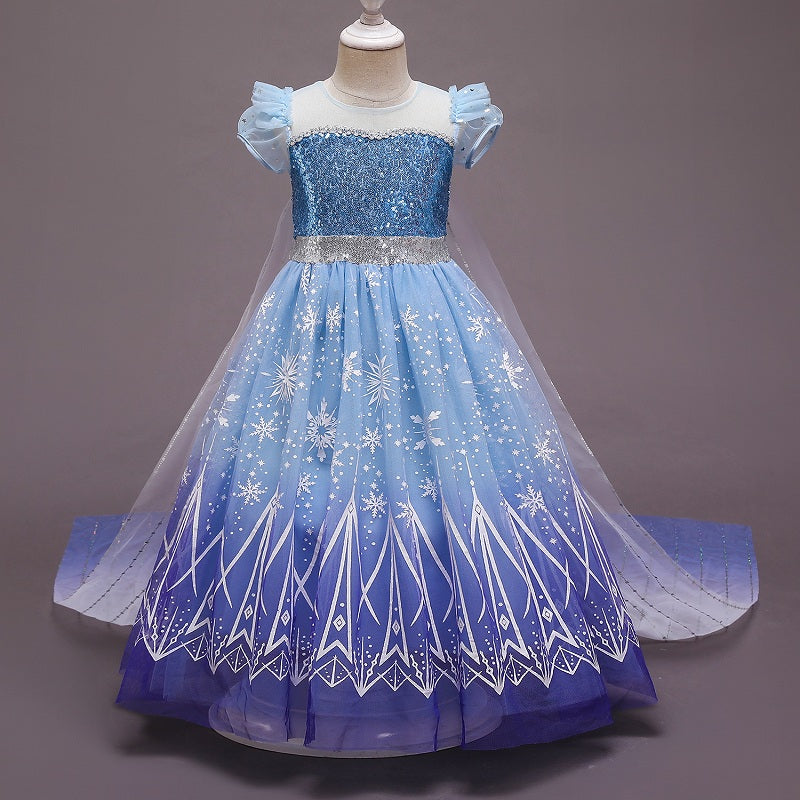 NWT ELSA Dress (Frozen II) Dress-up Girls Costume Girl Size  XS(3-4)ExtraSmall 3+ | eBay