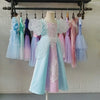 Frozen 2 Inspired toddler Kids Princess Wedding Lace Costume Elsa Dress for Girls