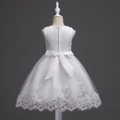 New Girl Dresses Toddler Kids Princess Formal Party Graduation Bridesmaid Dresses