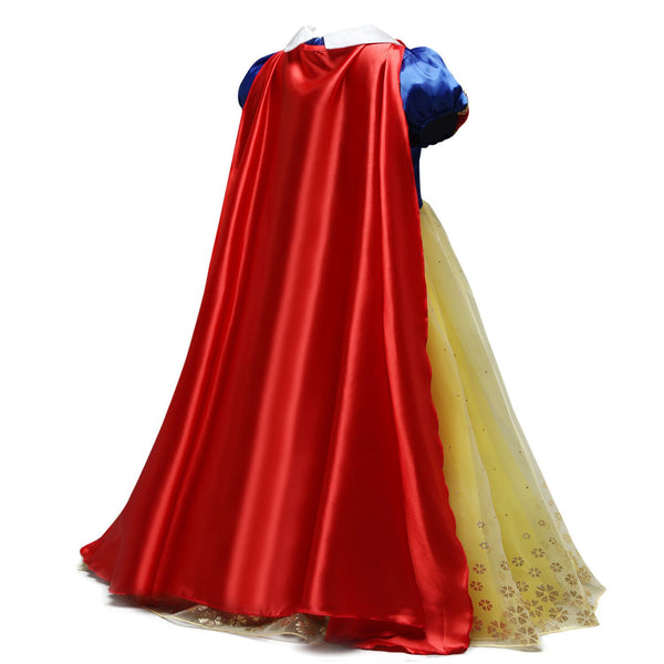 Women's Snow White Princess Costume - Fairy Tale Fancy Dress For Halloween, Hens Party