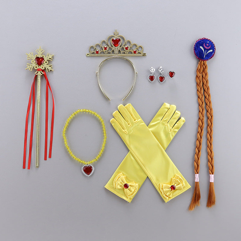 princess glove tiara dress Amazon.com: Princess Dress Up Accessories Princess Gloves, BIBUTY 7pcs Dress Up Set for Toddler Girls with Princess Crown, Wand, Gloves, Necklace, Earrings, Bracelet and Ring, Costume Toys for 3-6 yr Little Girls :