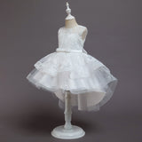 Girls Lace Wedding Formal Graduation Party Dress