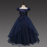 Flower Girl Dresses Kids Princess Wedding Formal Party Holiday Graduation Ball Gown