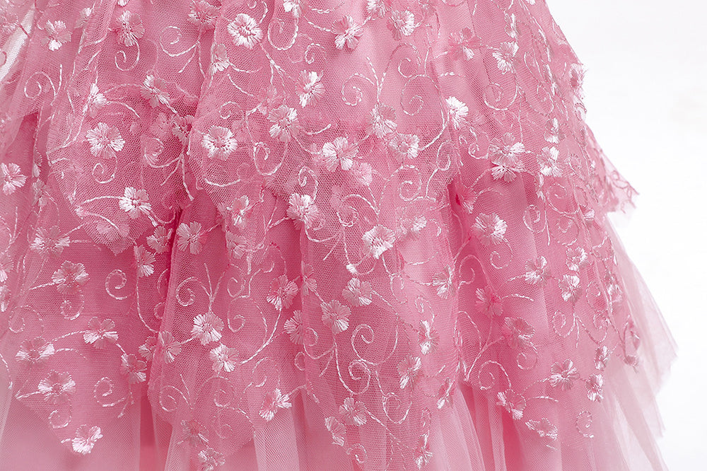 Flower Girl Dresses Sleveeless Formal Birthday Bridesmaid Princess Wedding Holiday Party