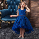 Flower Girl Dresses Trailing Wedding Formal Graduation Party Ball Gown