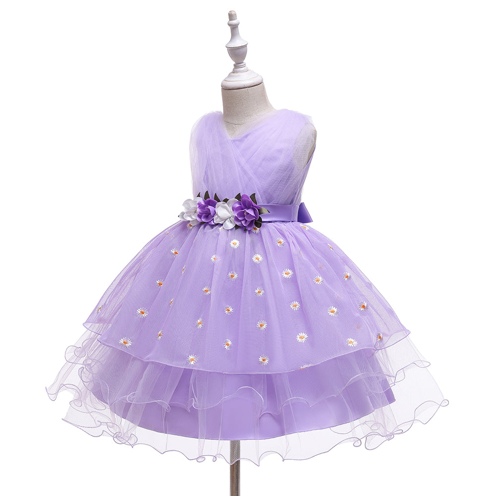 New Formal Tutu Tulle Toddler Kids Flower Girl Dresses