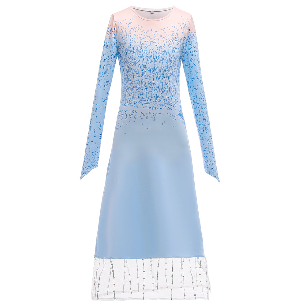 Frozen 2 Kids Girl Elsa Costume Dresses Blue Pants Coat Outfit For Par ilovethedress Frozen 2 Kids Girl Elsa Costume Dresses Blue Pants Coat Outfit For Par ilovethedress