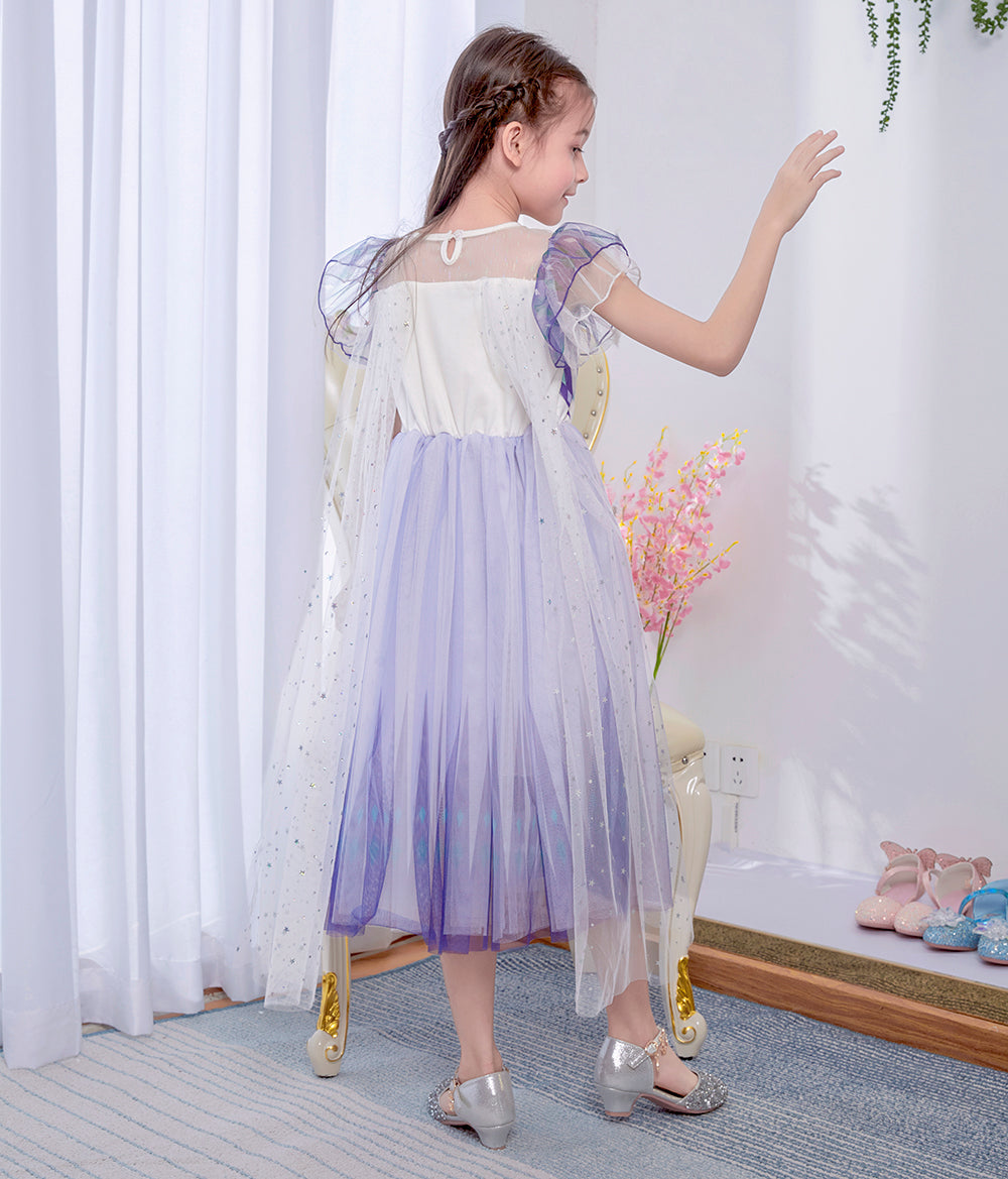 Frozen 2 Elsa Dress Cosplay Princess Costume