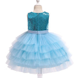 New Girl Party Wedding Dresses Kids Sequins Princess Formal Holiday Birthday