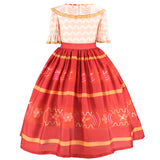 New Girl Costume Encanto Dolores Dress For Cosplay Party Holiday Birthday Fancy