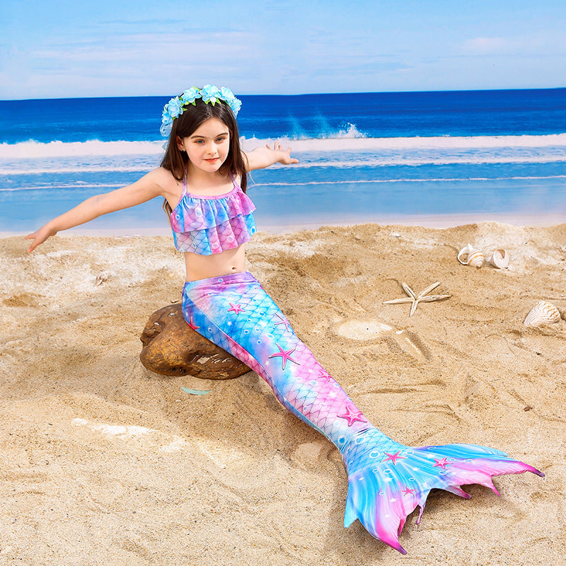 Mermaid Costume Mermaid Bikini Women's Mermaid Scale Swimsuit