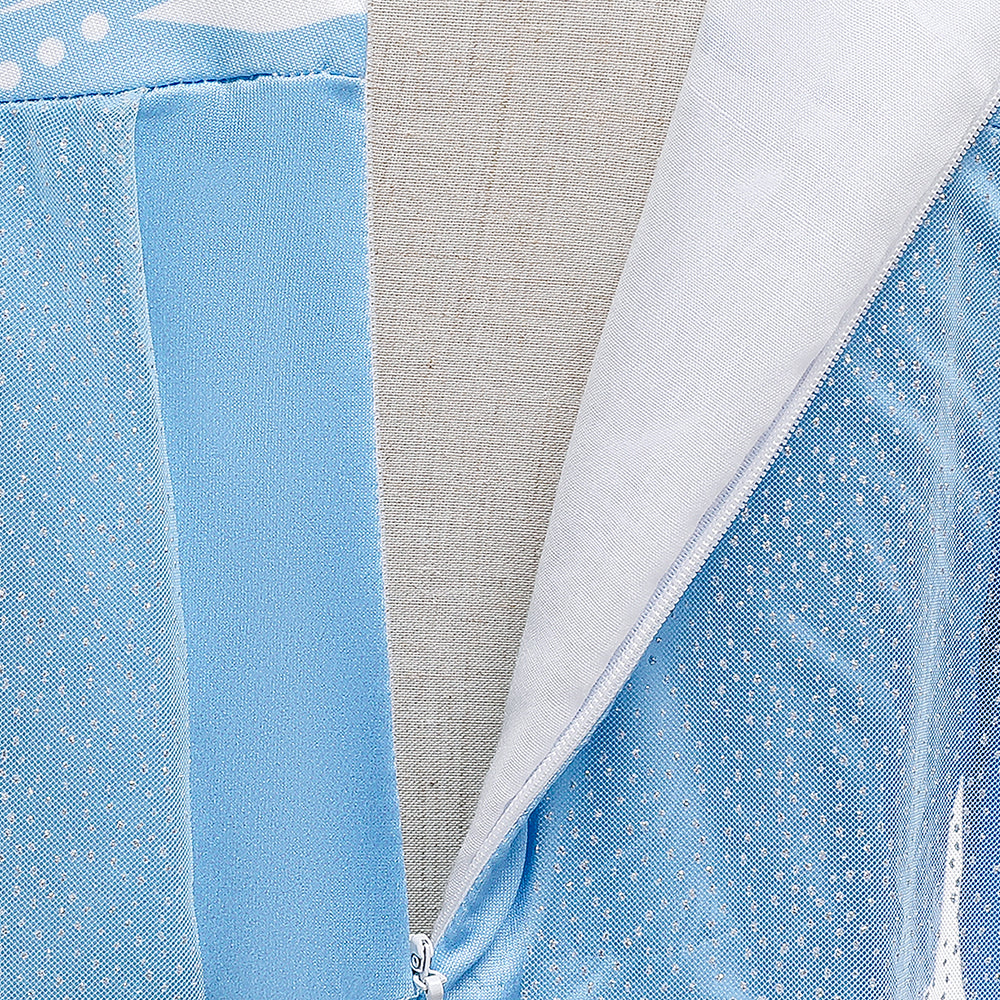 Frozen 2 Kids Girl Elsa Costume Coat Cloak Outfit For Party Holiday