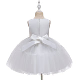 Flower Girl Dresses Formal Toddler Kids Princess For Party Wedding Birthday Holiday