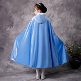 Frozen Princess Cloak Elsa costume Cape for Girl