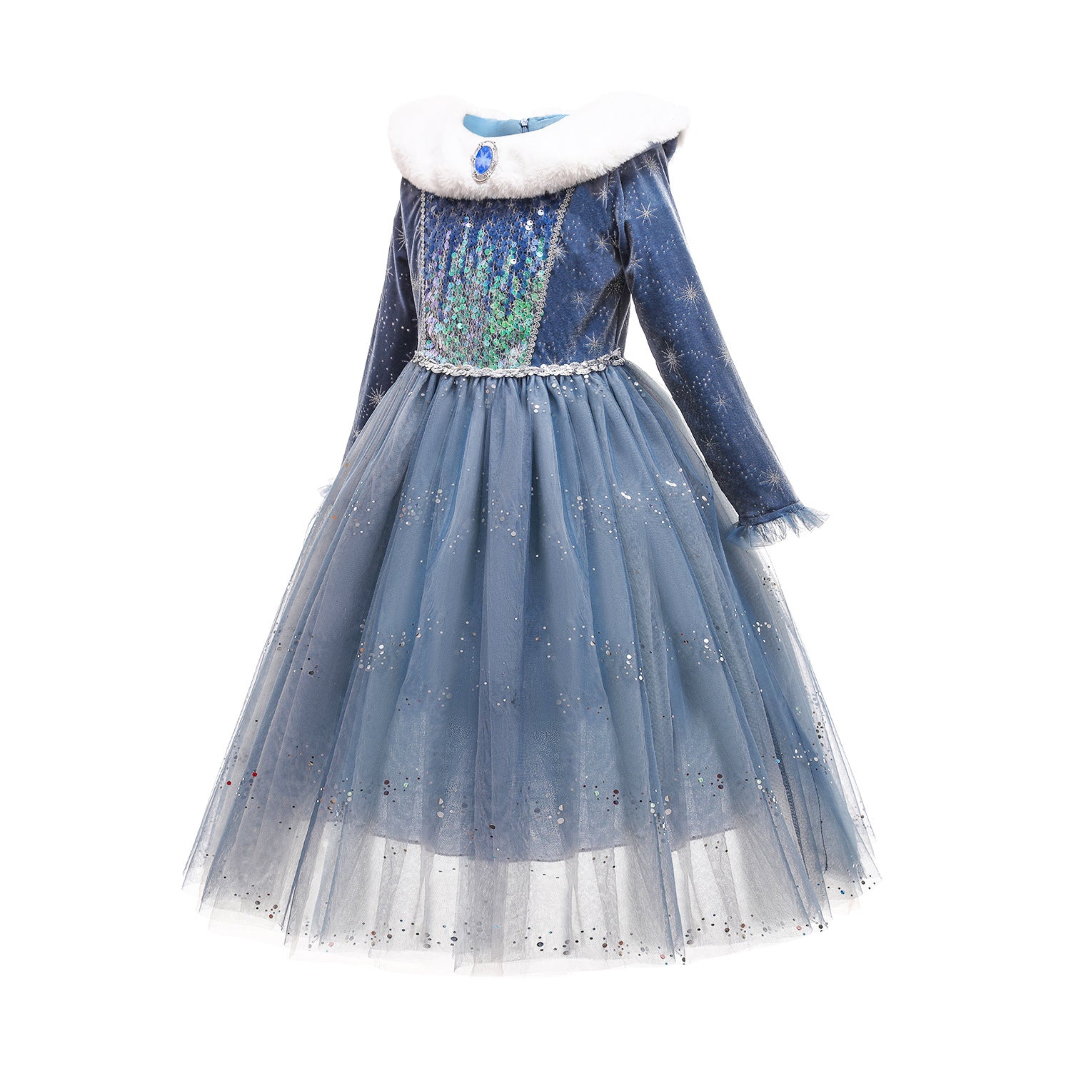 New Frozen Toddler Kids Elsa Princess Girls Costume Dresses Cosplay Pa