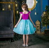 New Girl Costume Dresses Shell Princess Cosplay Party Holiday Birthday Fancy Ariel Mermaid