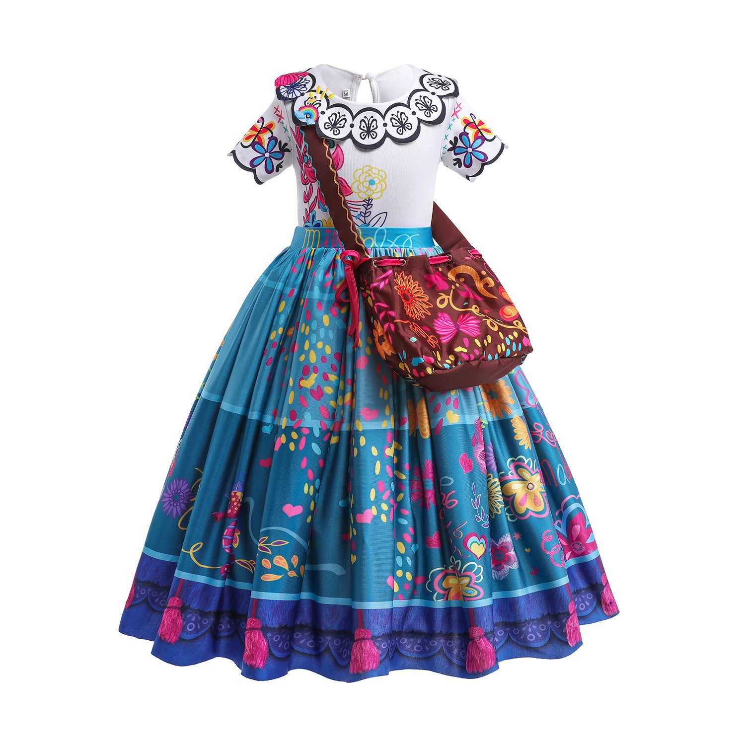 encanto birthday party dress Amazon.com: CCJRLM Encanto dress Mirabel dress encanto,Isabella encanto costume for girls Cosplay Dress Up With Glasses Earrings : Toys & Games